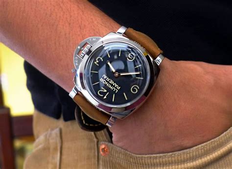 panerai red strap wrist shot|Need Panerai wrist shots .